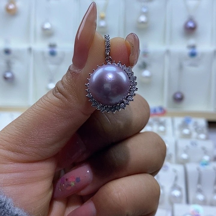 吊坠(赠链)未镶嵌淡水珍珠