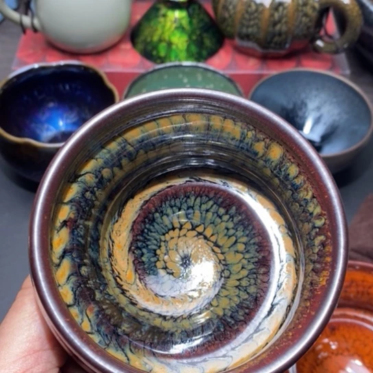 茶盏建盏主人杯茶壶盖碗品茗杯