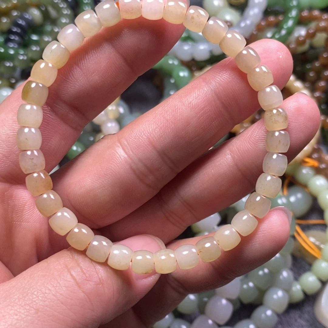 和田玉手链未镶嵌