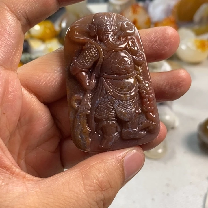 玛瑙/玉髓吊坠(不含链)未镶嵌