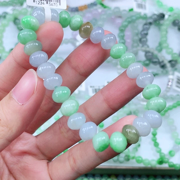 未镶嵌手链翡翠翡翠