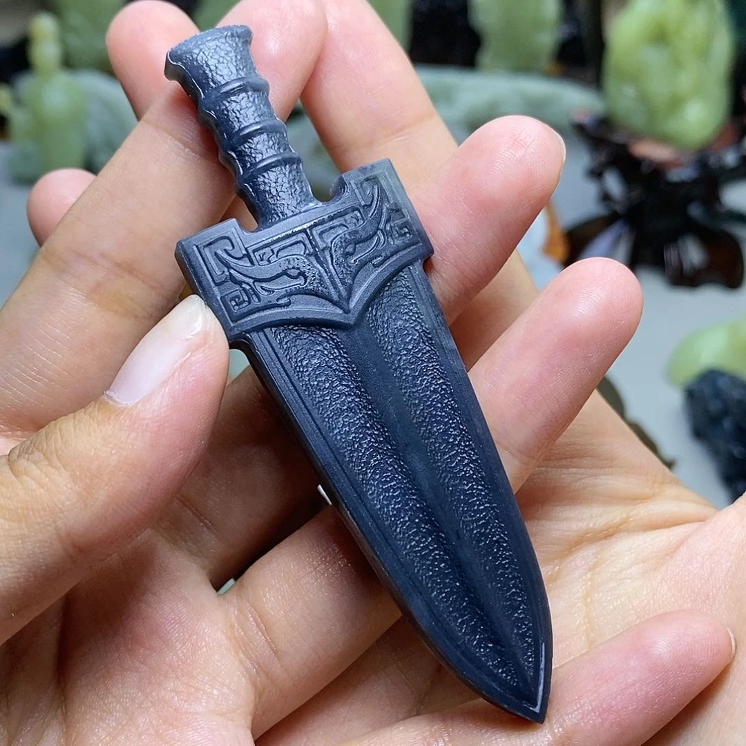 【闪购商品】和田玉未镶嵌颈饰用****7