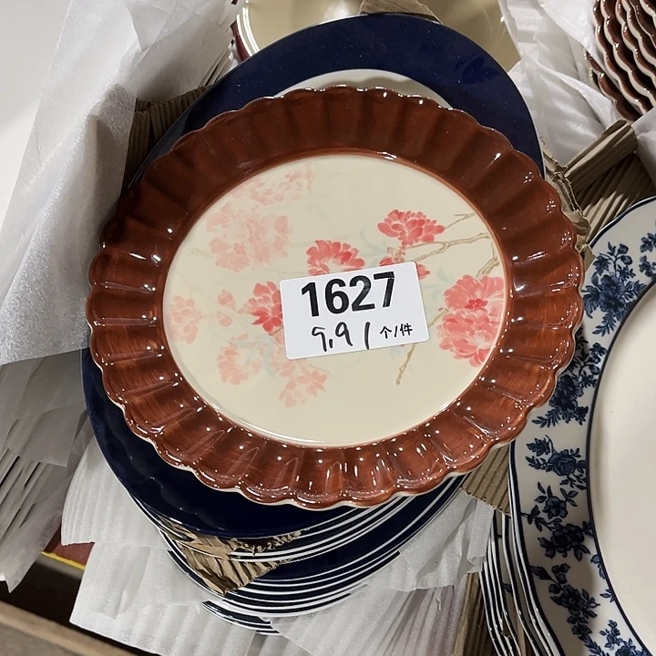 瓷微瑕外贸餐具1627