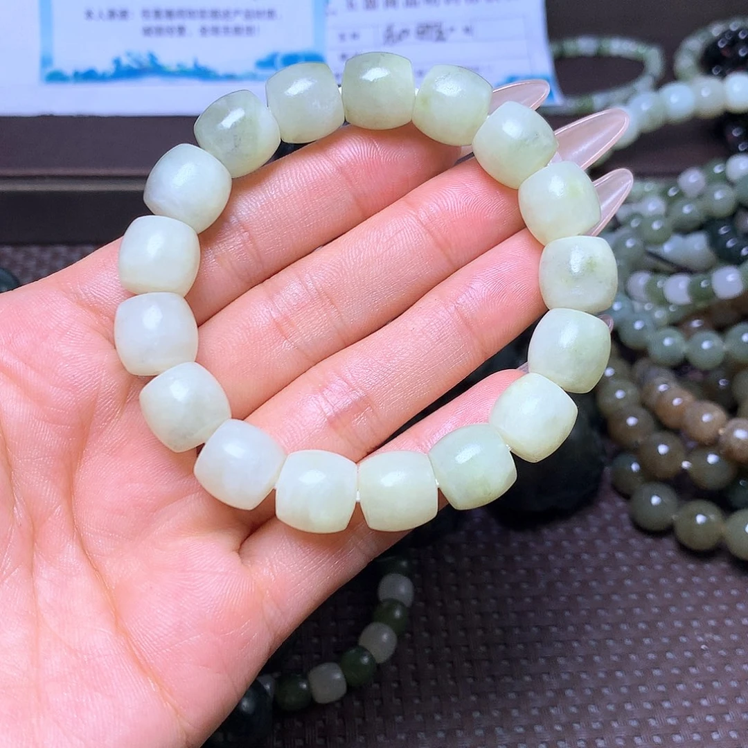 未镶嵌手串和田玉卡12