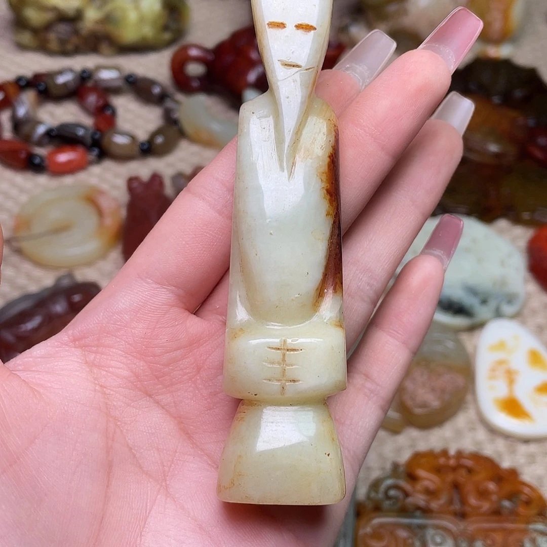 蛇纹石玉未镶嵌如图