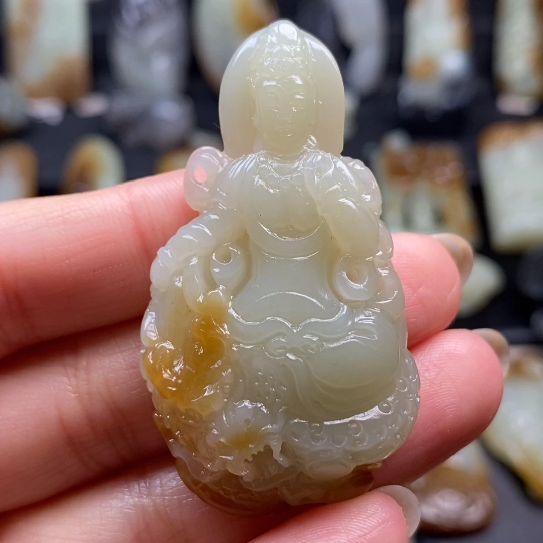 和田玉挂件未镶嵌