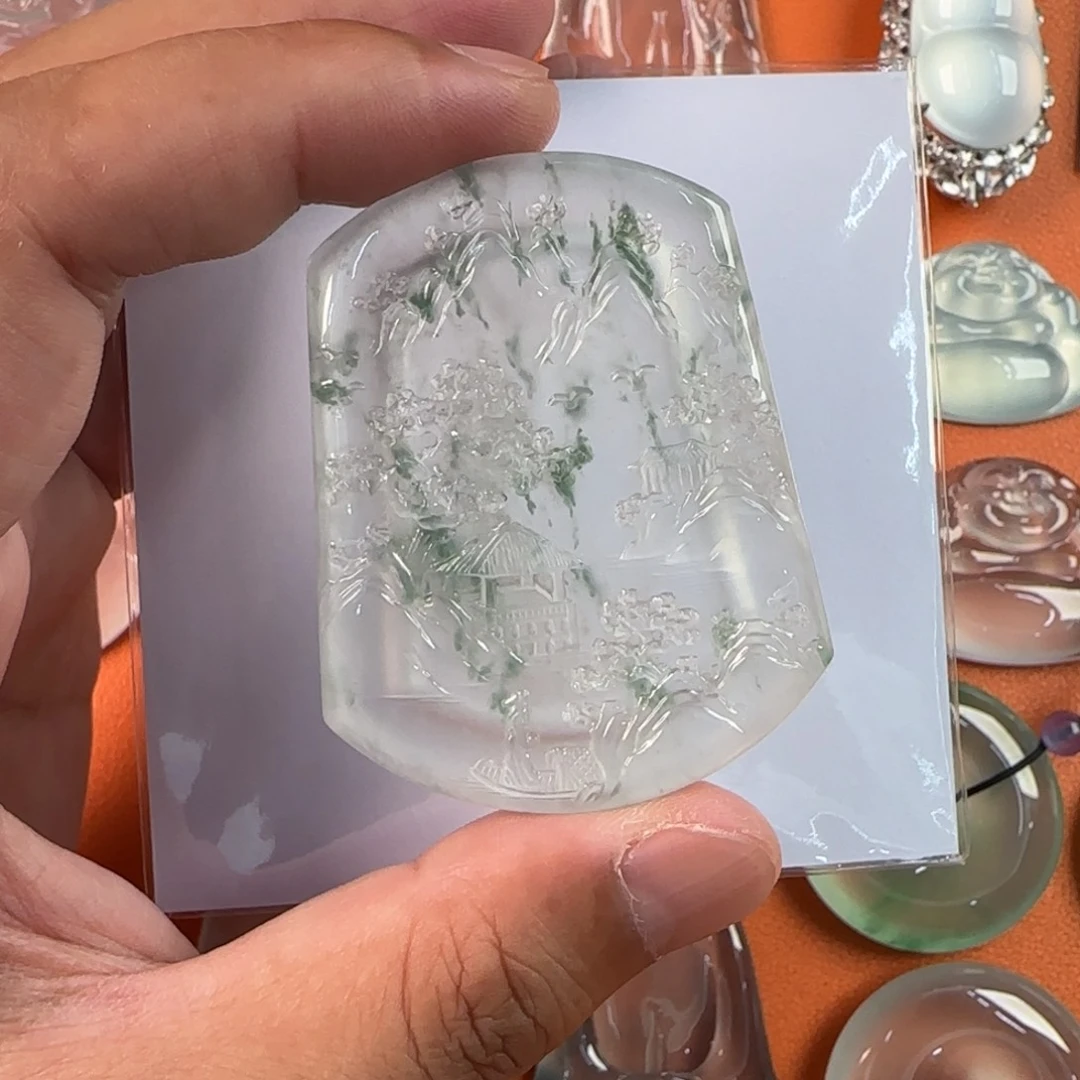 定制翡翠未镶嵌天然