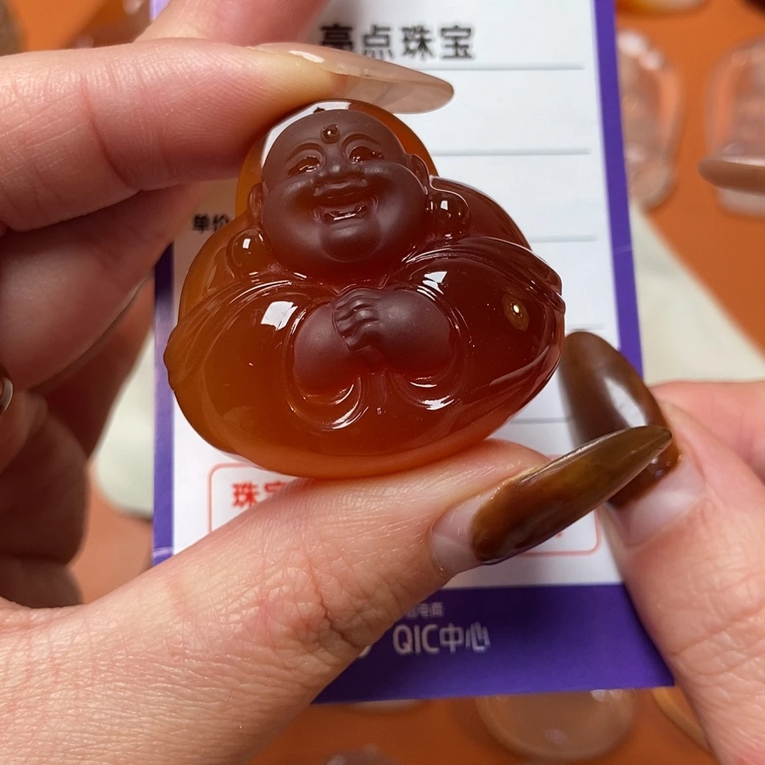 臭***宝玛瑙/玉髓未镶嵌颈饰