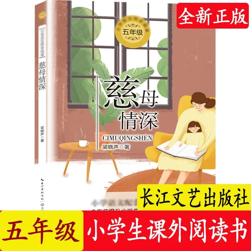 五年级 慈母情深 小学生课外阅读书长江文艺出版社