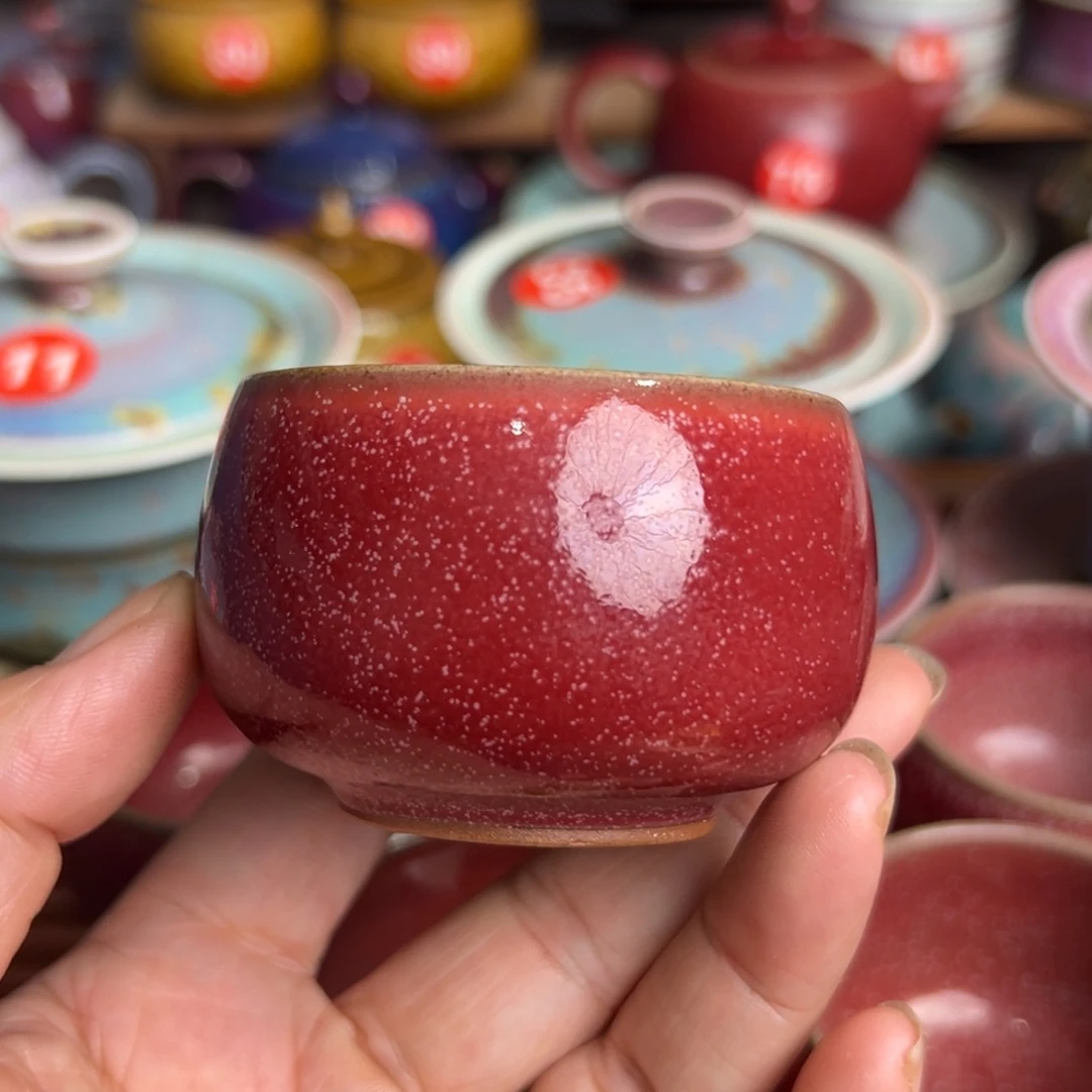 老***莲手工制作手拉坯茶具