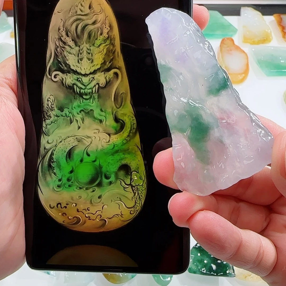 定制翡翠未镶嵌翡翠定制