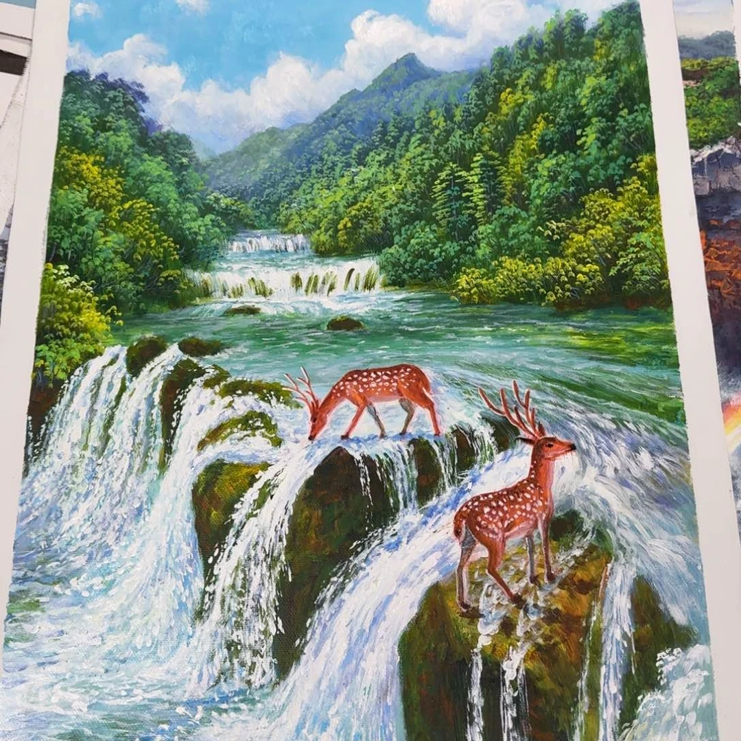 油画不知道为什么要这么