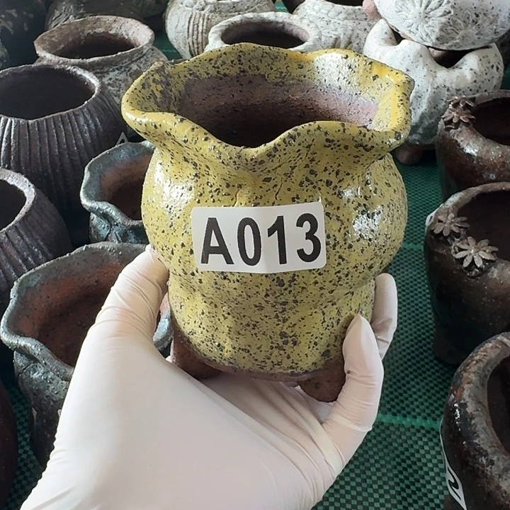 内口6高11粗陶手工制作