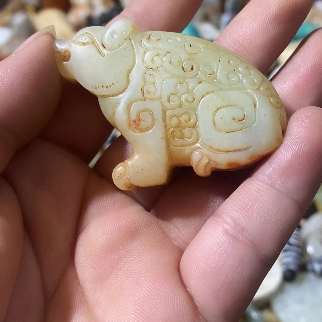 和田玉（糖玉）未镶嵌挂件