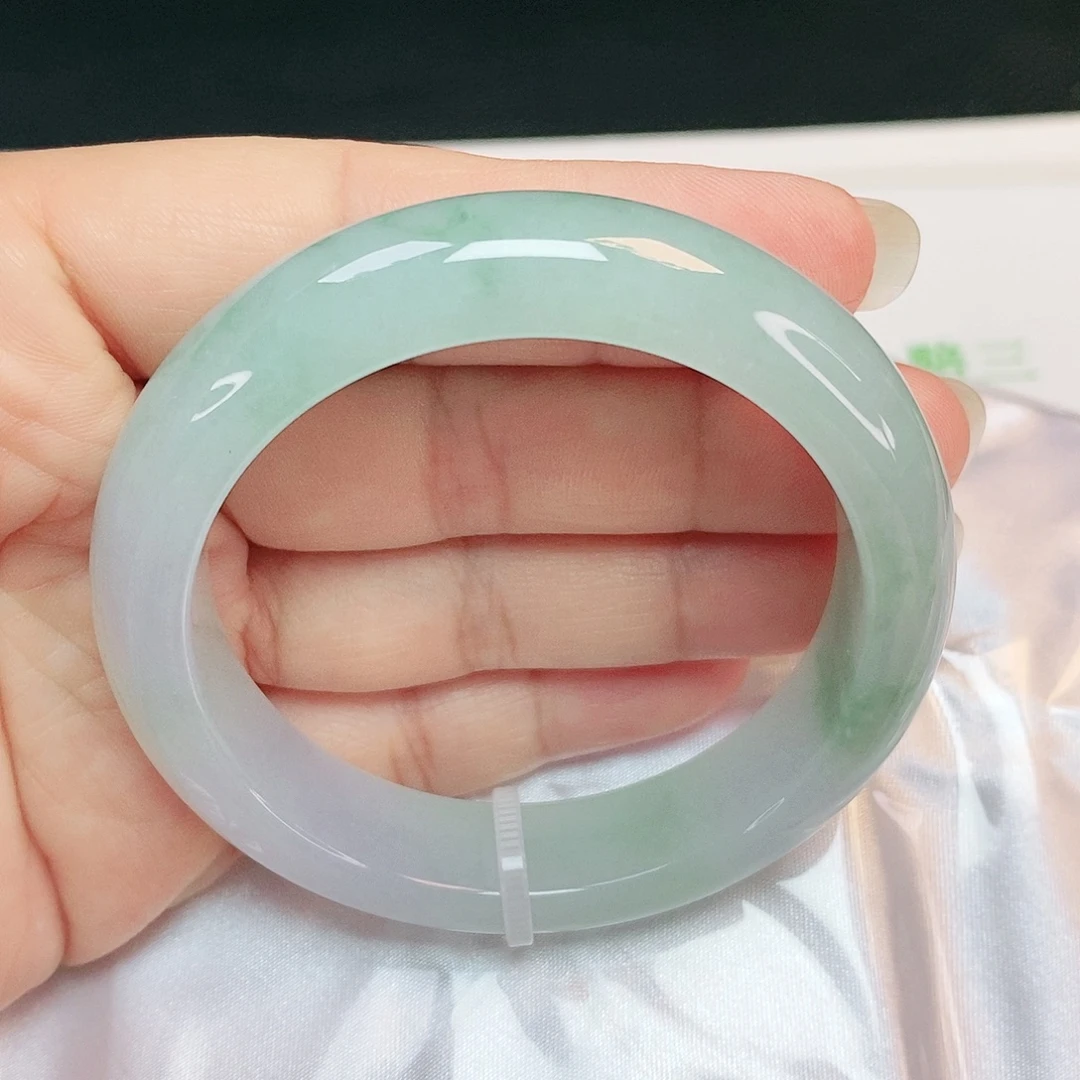 未镶嵌手镯翡翠正圈54.3