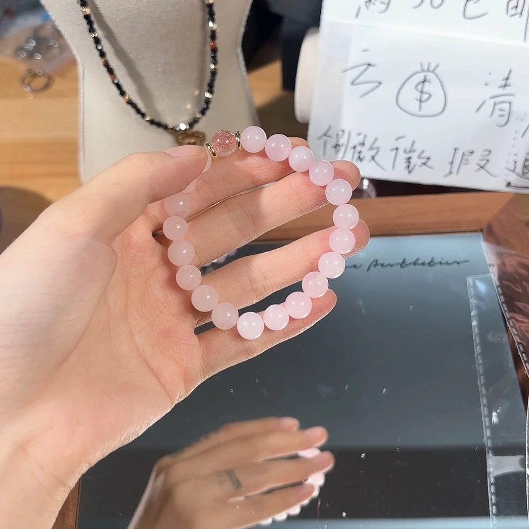 未镶嵌水晶手链手串