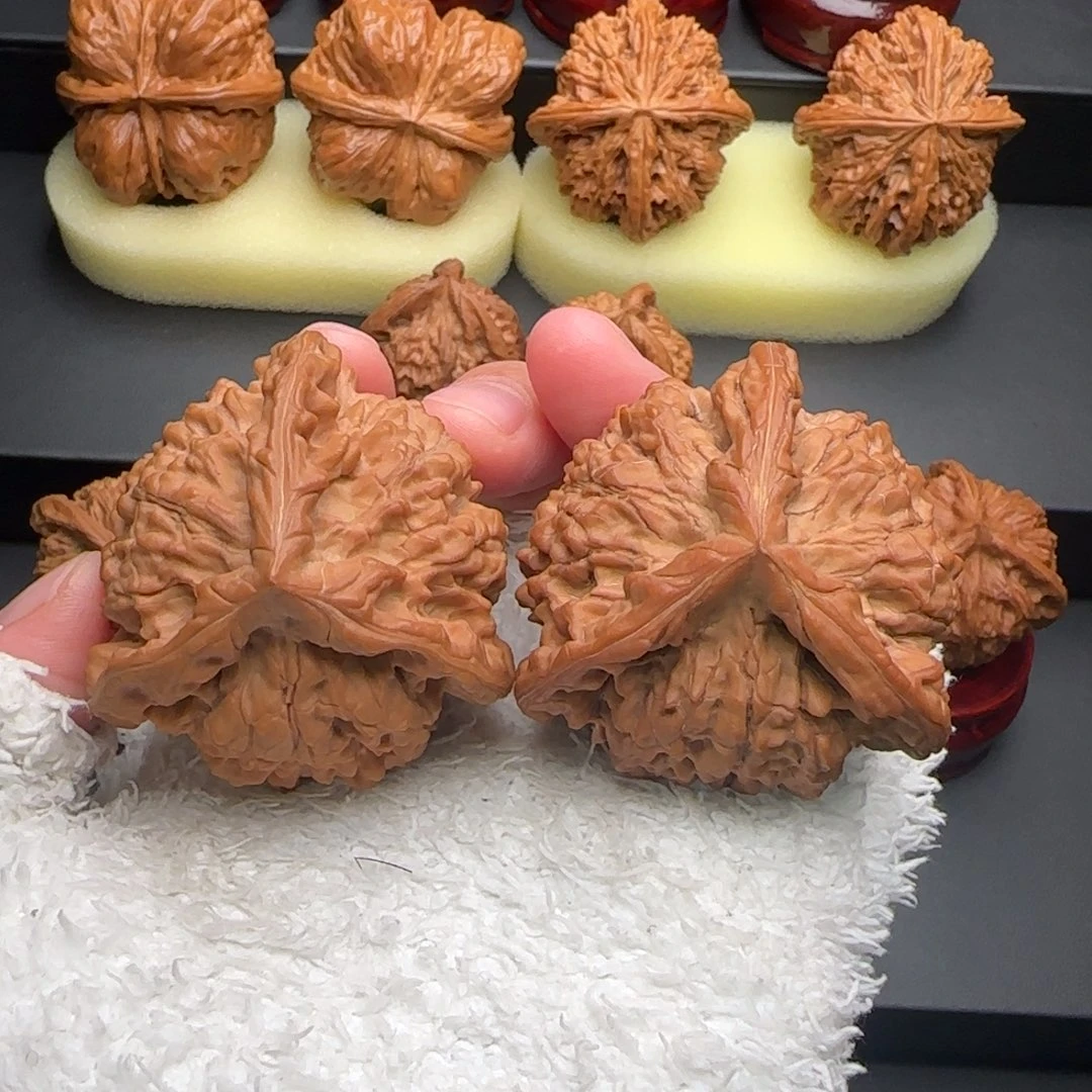 文玩核桃把件官帽奔全品48