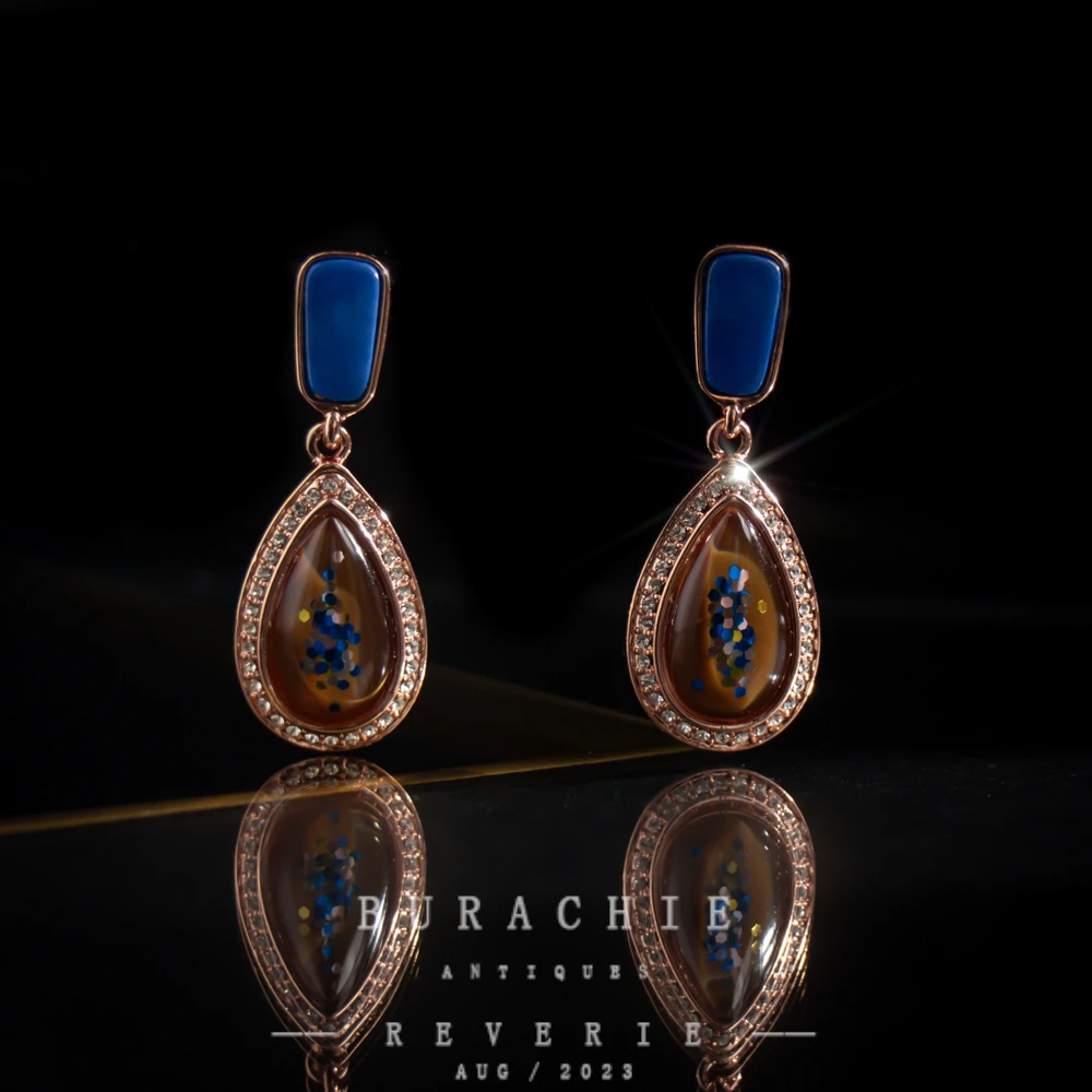 铜合金耳饰 【6445】周年珍藏英｜经典原标克拉款CrownFrett