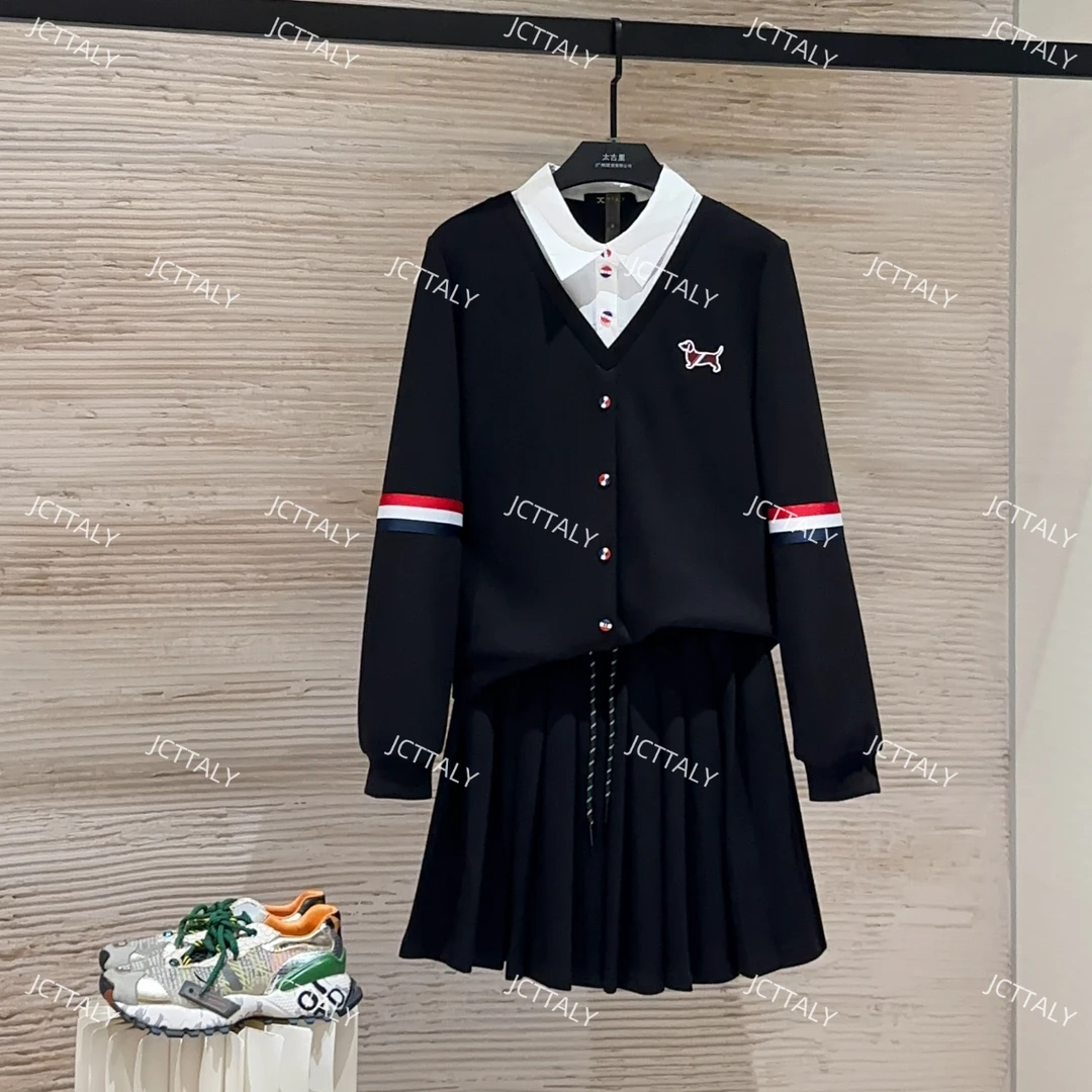 【宠粉价】秋冬新款时尚休闲长袖气质洋气半身裙套装TZ-400