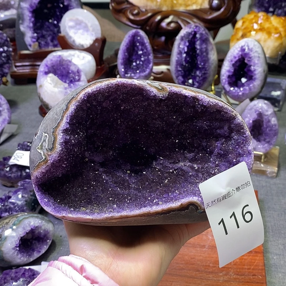 未镶嵌珠宝半成品紫晶