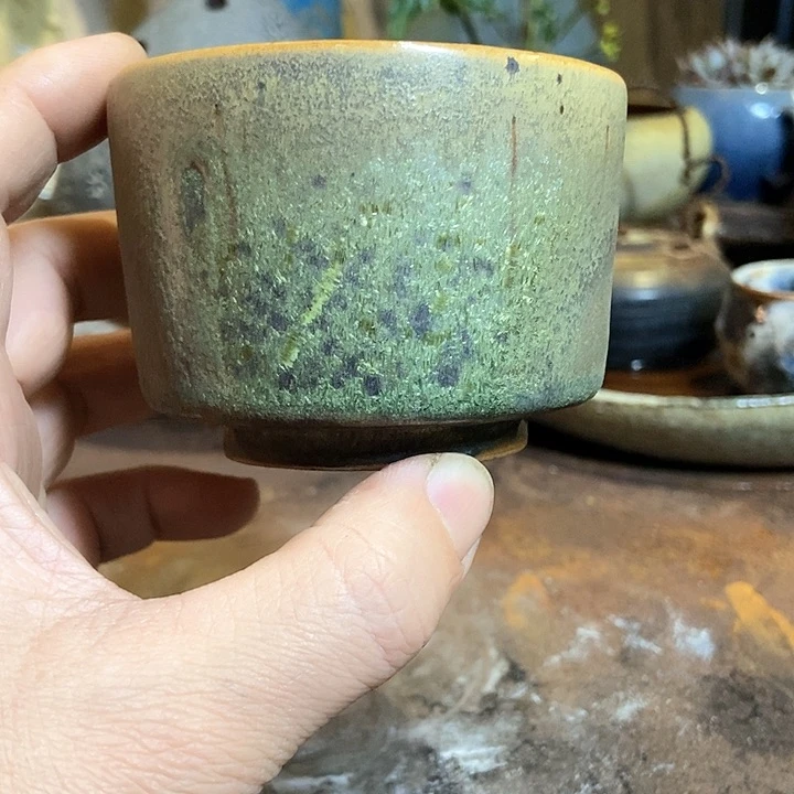 摆件手工高温原矿窑变