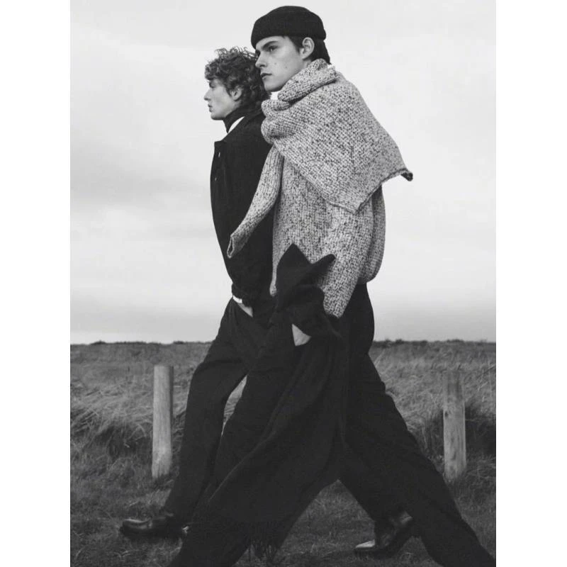 文-（21号）D332-百搭秋季男士复古休闲直筒纯色拼条运动宽松休闲裤