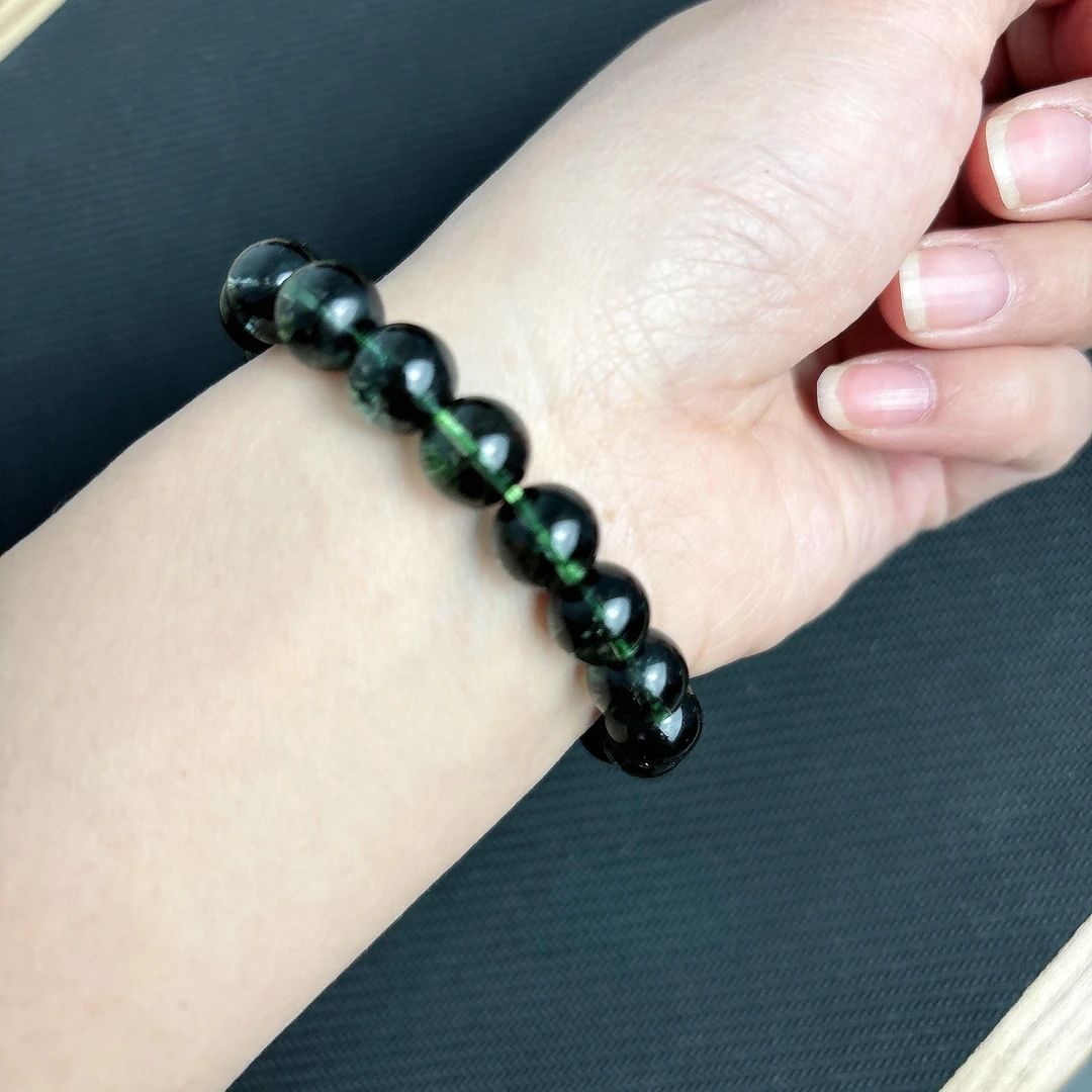 【玉萃轩】L7-01绿幽幽精品手链