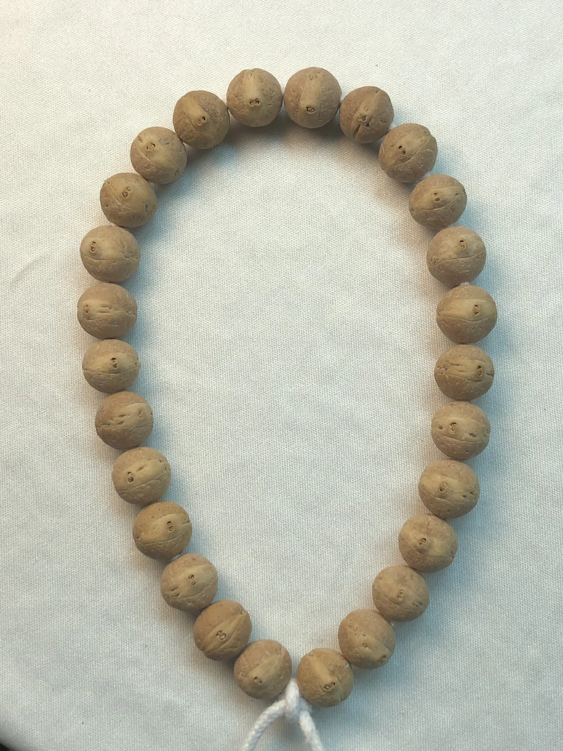 黄铜木质手链 木质手串手饰约9.8-10.4桐树实心籽
