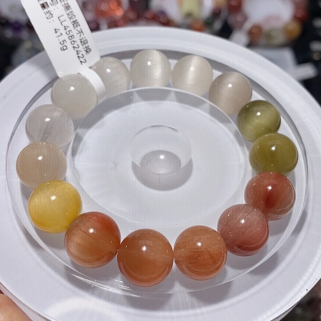 水晶手链未镶嵌F彩兔毛12