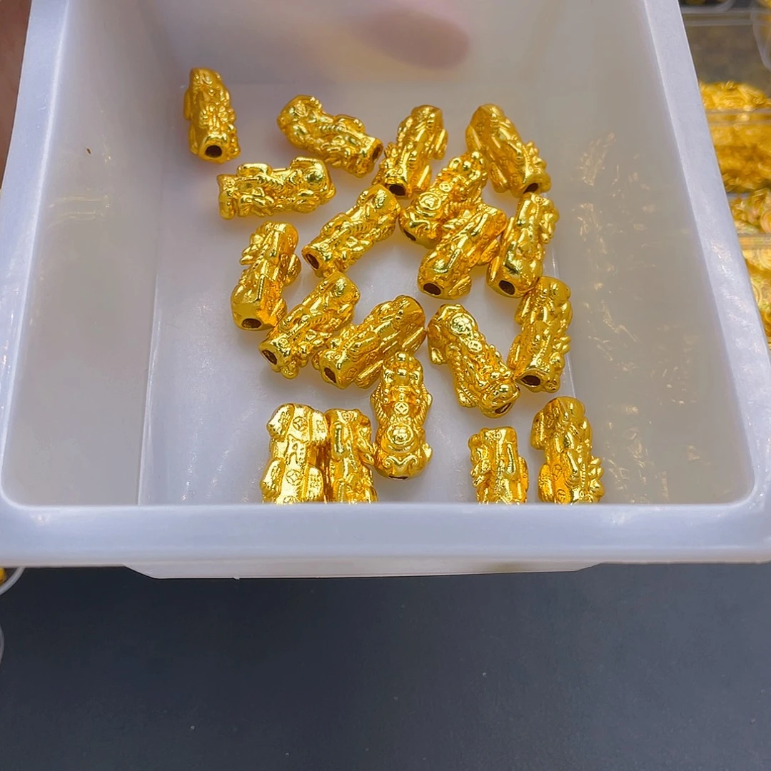 锆石铜合金貔貅1个