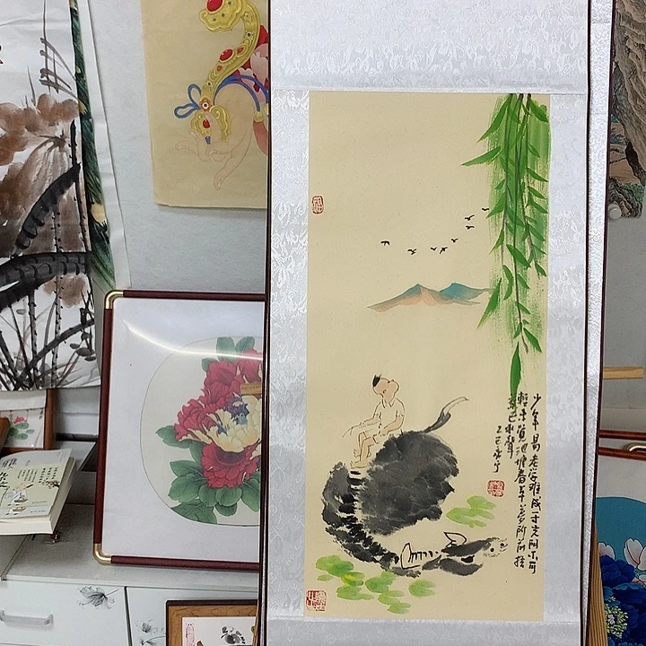 国画牧童111111111