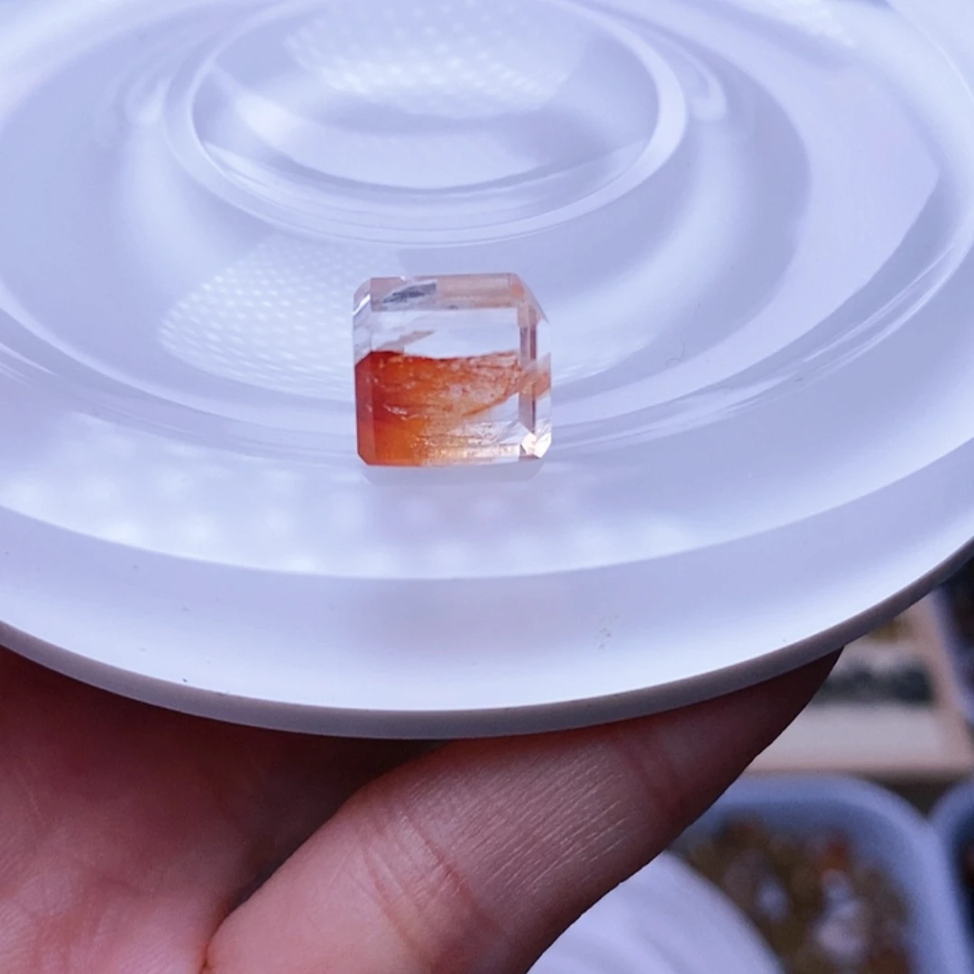 水晶天然水晶定制打孔不退不换未镶嵌