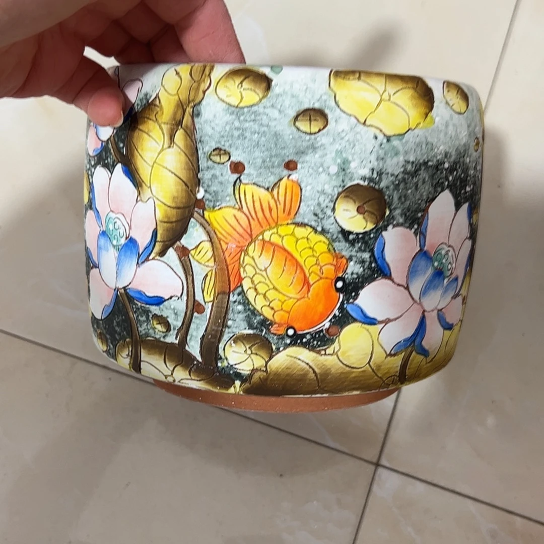 景德镇炫彩手绘口14.5