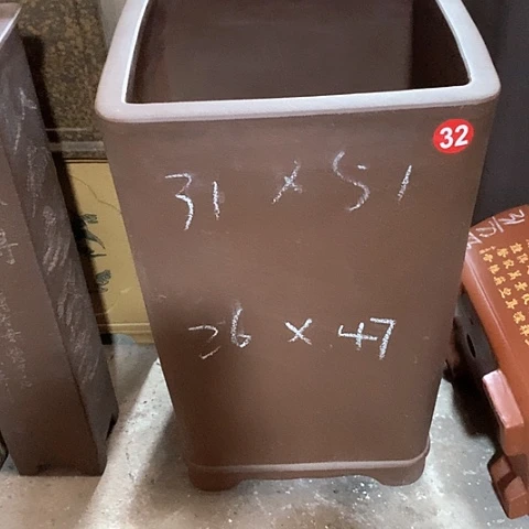 紫砂花盆手工制作