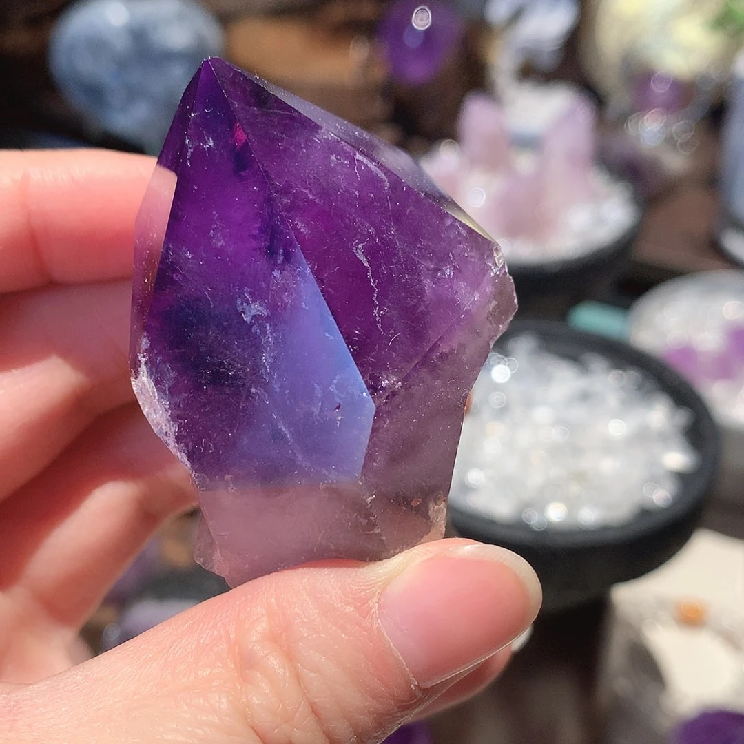 水晶1未镶嵌天然紫水晶原石