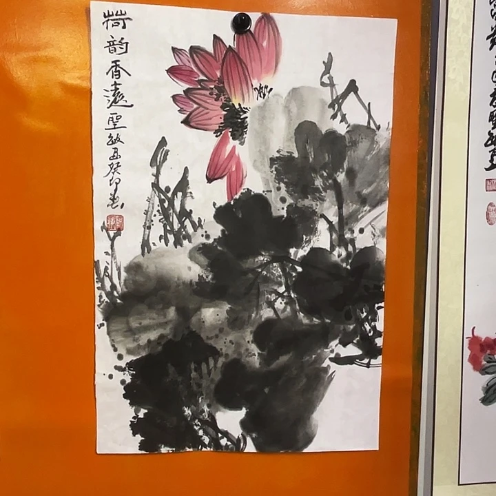 国画张圣敏先生纯手绘作品