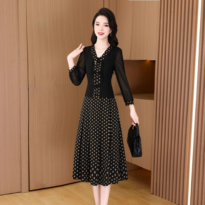 【两件套】21211梦晚春季优雅气质时尚大气休闲收腰显瘦套裙-JHY