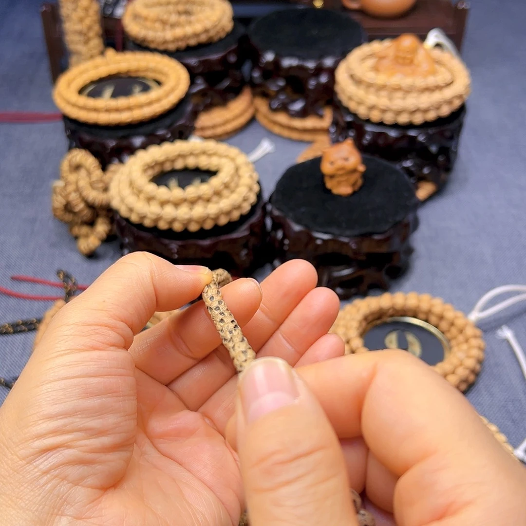 清***方柏香籽/百香籽手串