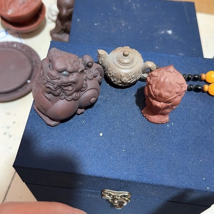 紫砂茶宠雕塑瑕疵茶宠