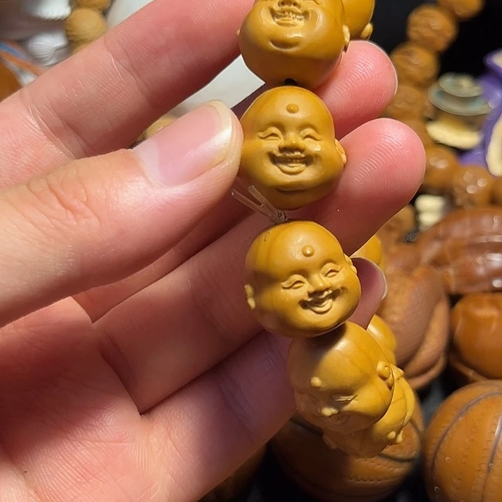 橄榄核手串/手链十分开心