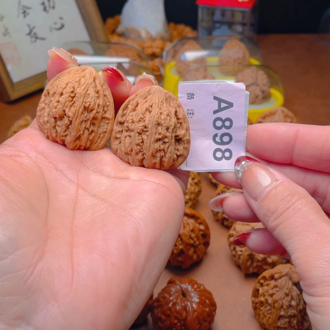文玩核桃吊坠密纹35