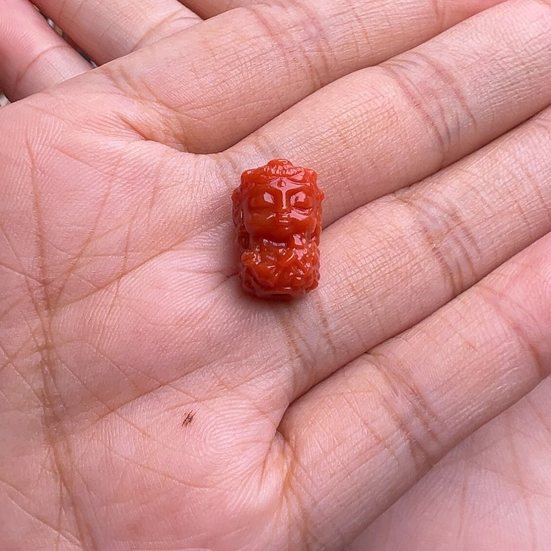 南红玛瑙未镶嵌珠宝奇石度母10.5M M