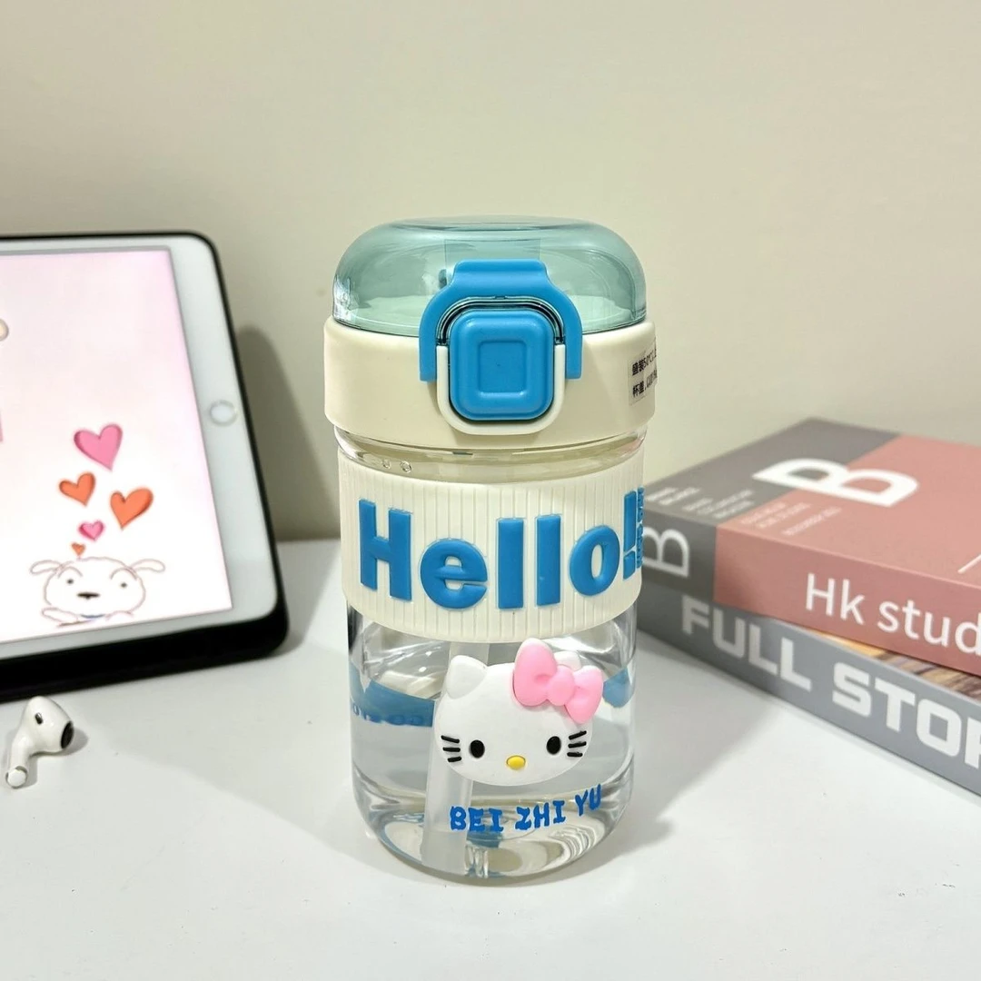 简约水杯ins高颜值网红便携女生吸管随手塑料耐高温儿童学生杯子