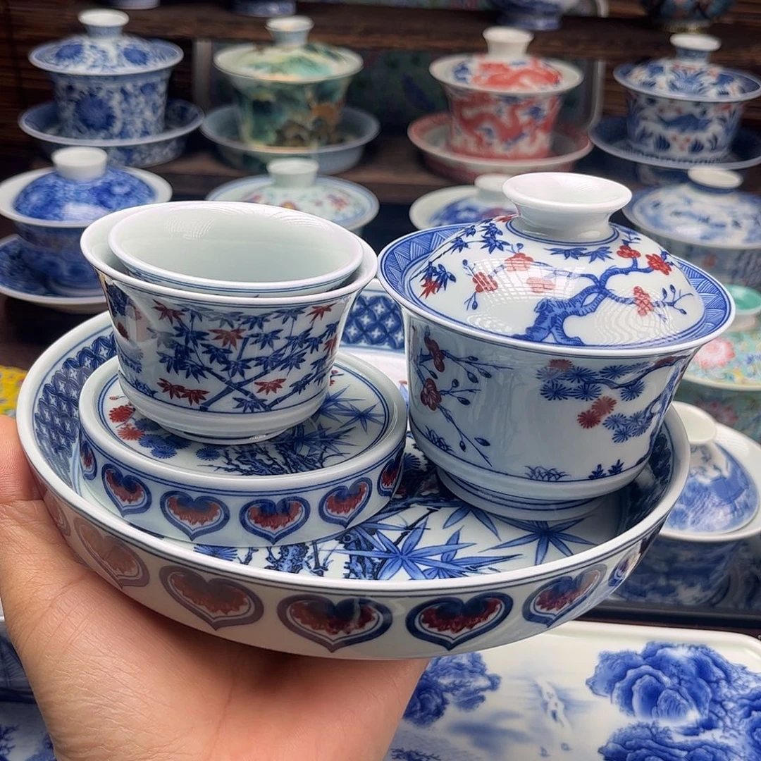 景德镇陶瓷五件套