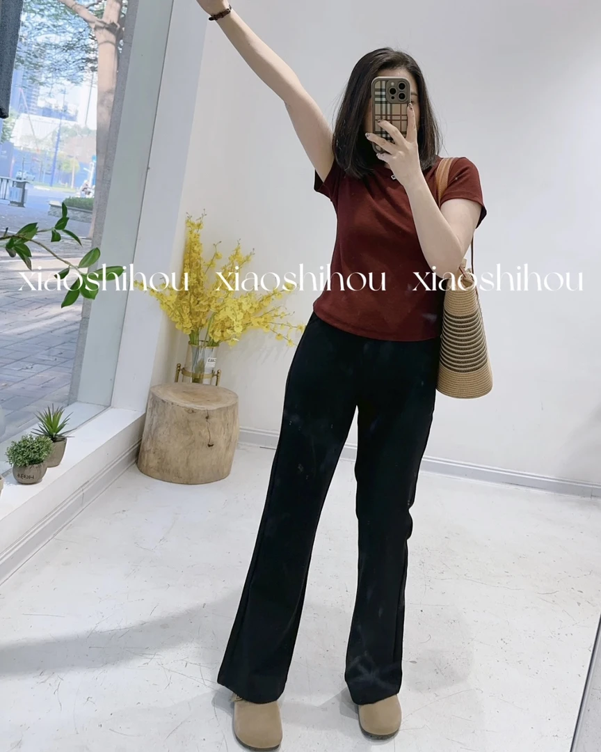 小时候女装店  [又出神裤]  百搭微喇裤巨显瘦显腿长