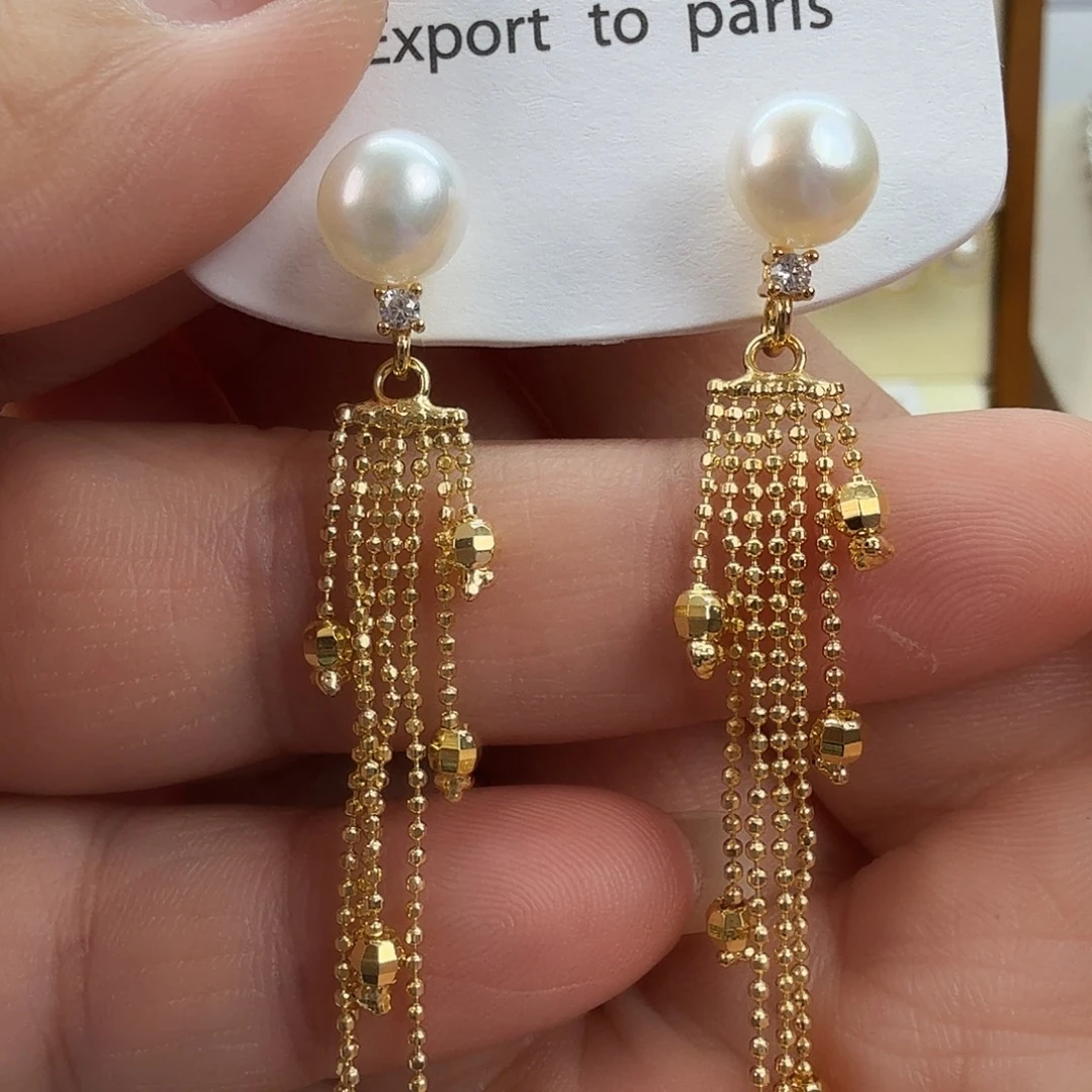 耳饰淡水珍珠未镶嵌