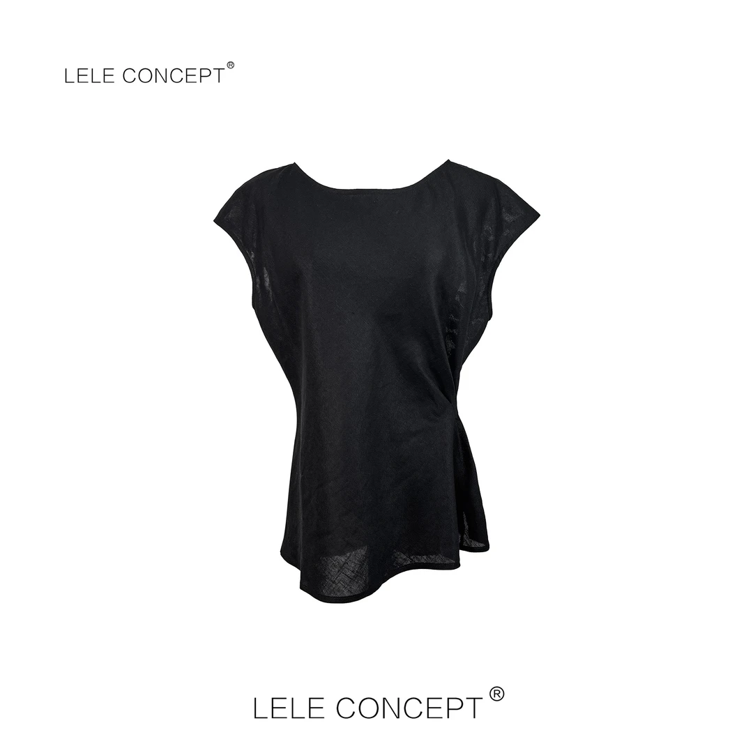 LELE CONCEPT｜蕾丝花纹包肩T恤TX118