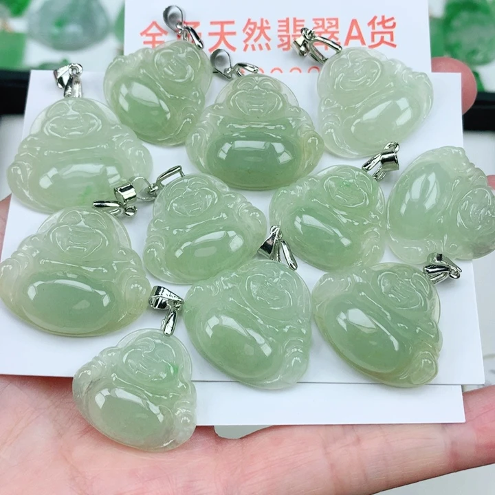 翡翠未镶嵌颈饰多样性发其1