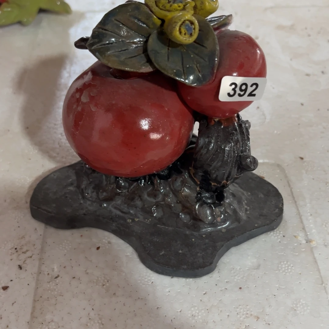 摆件纯手工抽象陶瓷摆件微瑕392