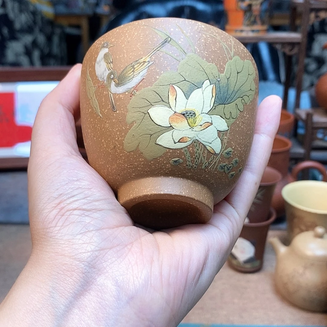 茶杯紫砂宜兴紫砂杯